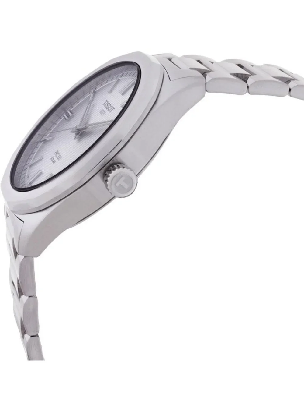 NWT Tissot PRC Quartz Solar-Powered Silver Dial Watch